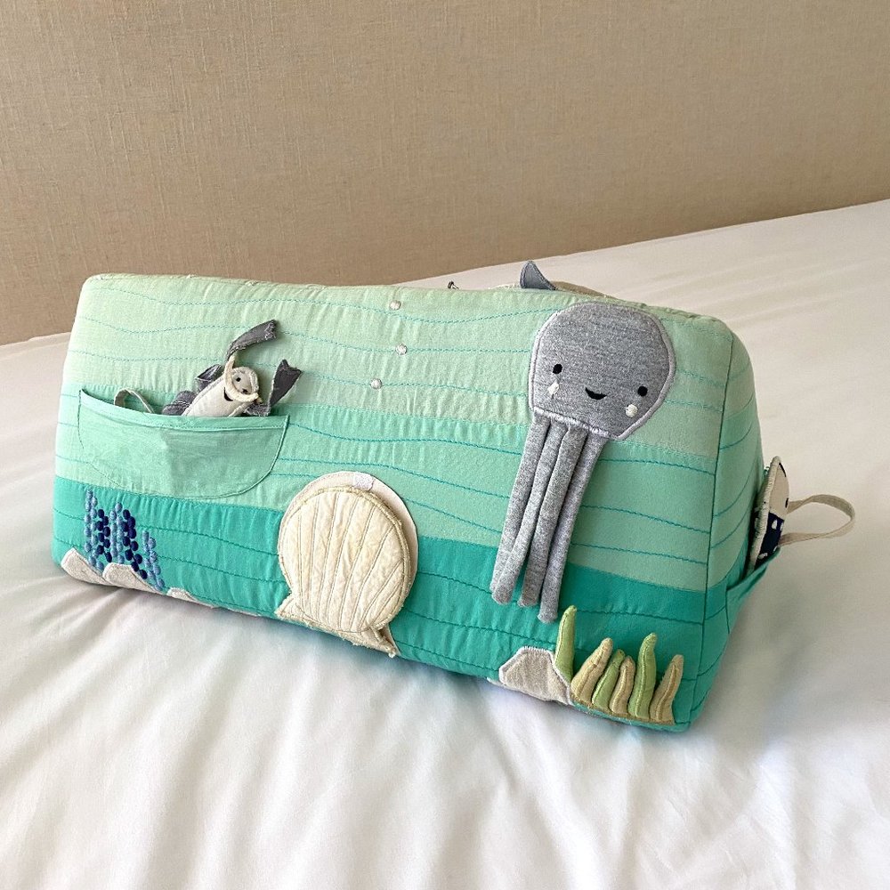 Land of Nod Sea Life Baby Tummy Time Toy